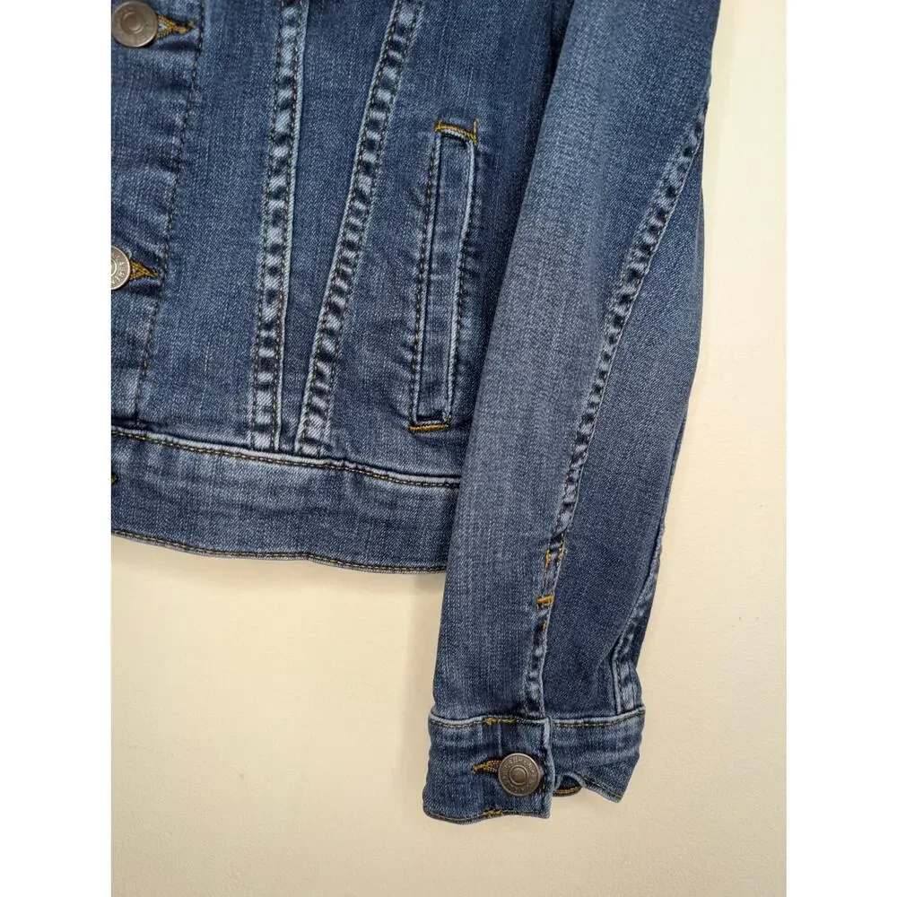 Polo Ralph Lauren Boys Jackets, Blue Denim Button Down Trucker Jacket, M(8/10)